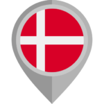 a map pointer with a flag